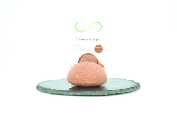 Eponge KONJAC à l'Argile Rouge – Image 3