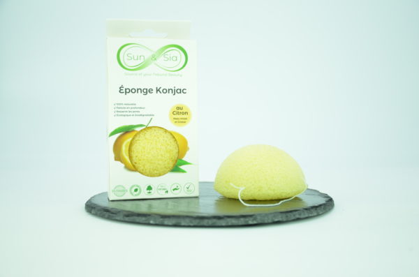 Eponge KONJAC au Citron – Image 2