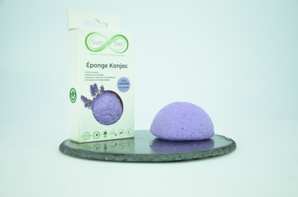 Eponge KONJAC à la lavande – Image 5