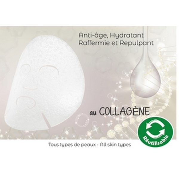 Masque Visage Konjac au Collagène – Image 4