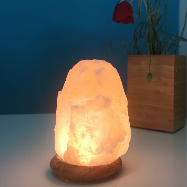 Lampe USB en Cristal de Sel d'Himalaya Rock – Image 4