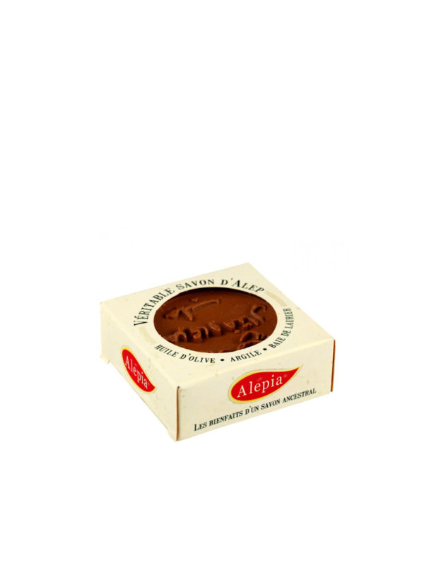 SAVON D'ALEP CARRÉ À L'ARGILE
