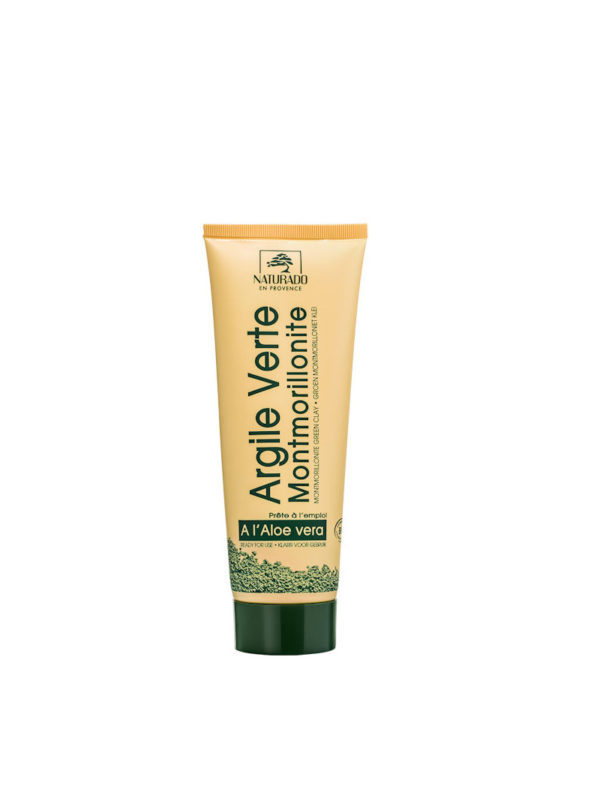 PÂTE D'ARGILE VERTE MONTMORILLONITE EN TUBE