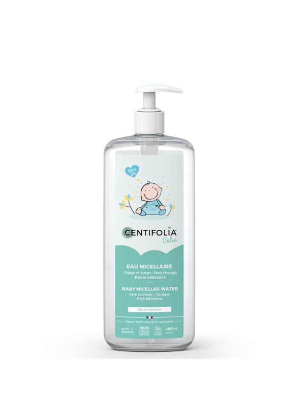 EAU MICELLAIRE BÉBÉS CENTIFOLIA 485 ML