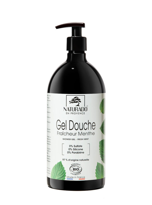 GEL DOUCHE FRAICHEUR MENTHE NATURADO XXL