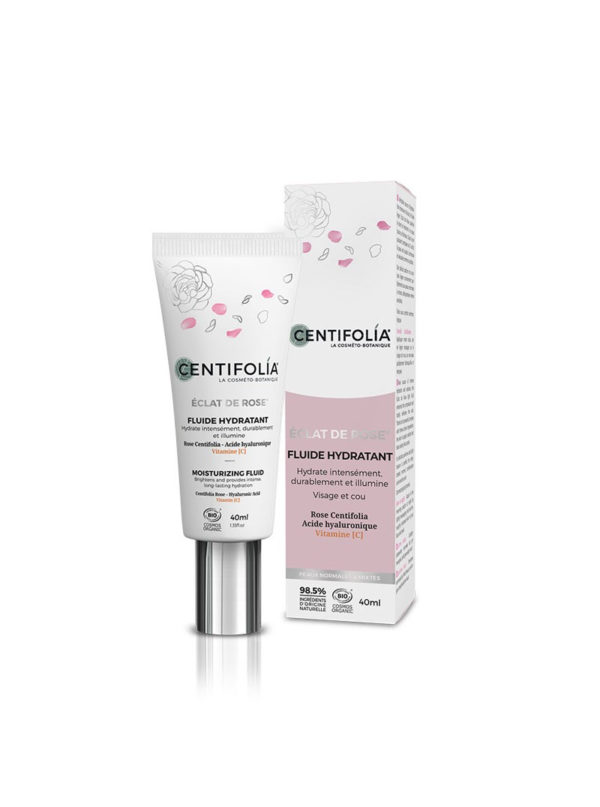 FLUIDE HYDRATANT ECLAT DE ROSE® CENTIFOLIA 40 ML