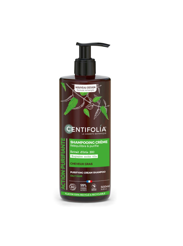 SHAMPOING CHEVEUX GRAS flacon pompe 500 ml